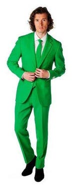 Luxe maatpak heren groen, Ophalen of Verzenden, Nieuw