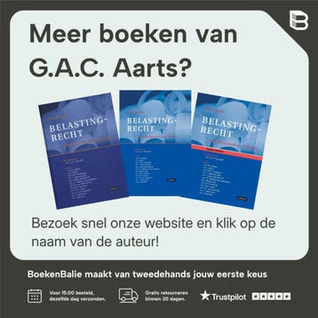 Belastingrecht Bachelors 2009-2010 Theorieboek - G.A.C., Verzenden, Gelezen, G.A.C. Aarts