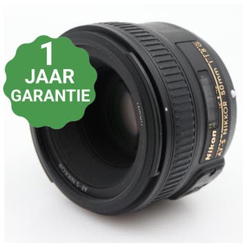Nikon AF-S 50mm f/1.8G, Verzenden, Gebruikt