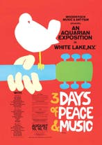 Posters - Poster Woodstock - Woodstock, Verzenden, Zo goed als nieuw