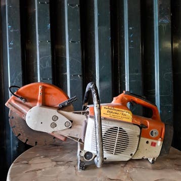 Motor doorslijpmachine Stihl, TS400, bouwjaar 2005, Nieuw