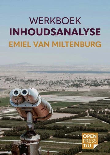 9789403769509 Werkboek Inhoudsanalyse Emiel Van Miltenburg, Verzenden, Nieuw, Emiel Van Miltenburg