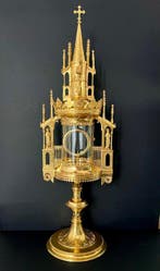 Monstrans - Messing - 1990-2000 - Neogotisch Bourdon Gent, Antiek en Kunst