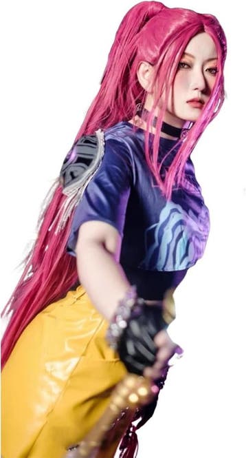 Zoe Jinu Cosplay Kostuum | Retourdeal 68% Korting, Hobby en Vrije tijd, Ophalen of Verzenden, Zo goed als nieuw, Pak of Jurk