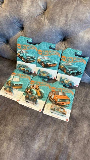Hot Wheels 1:64 - Modelauto (6) - Lot of 6 – 56th, Nieuw