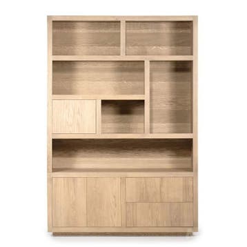 Kabinet Helsinki 150x220cm - Naturel - 96288 - buffetkasten, Nieuw, Overige materialen