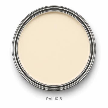 Ral 1015 - Zijdeglans 1 liter - Acryl (CARNAVAL - KLEUREN), Ophalen of Verzenden, Nieuw, Overige kleuren, Verf