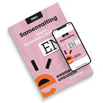 ExamenOverzicht - Samenvatting Engels VWO - ExamenOverzicht, Boeken, Verzenden, Zo goed als nieuw, ExamenOverzicht