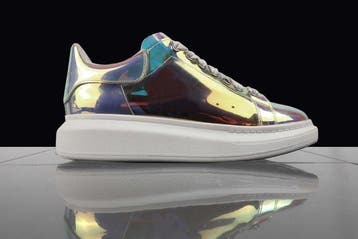 Alexander McQueen - Transparent Iridescent Larry Sneaker -, Kleding | Heren, Nieuw