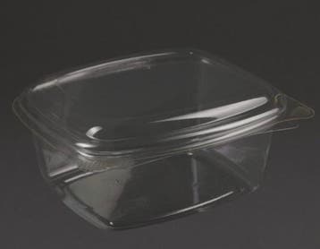 Voedselbakken | Plastic | 300 St. | 13,5 x 12,3 x 6.5 cm, Zakelijke goederen, Verzenden, Nieuw in verpakking