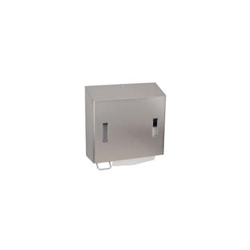 SanTRAL combinatiedispenser handdoek- & zeepdispenser - RVS, Verzenden, Nieuw in verpakking