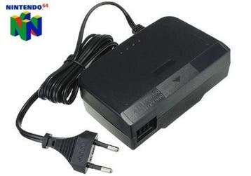 Mario64.nl: Nintendo 64 AC Adapter - iDEAL!, Spelcomputers en Games, Ophalen of Verzenden, Gebruikt