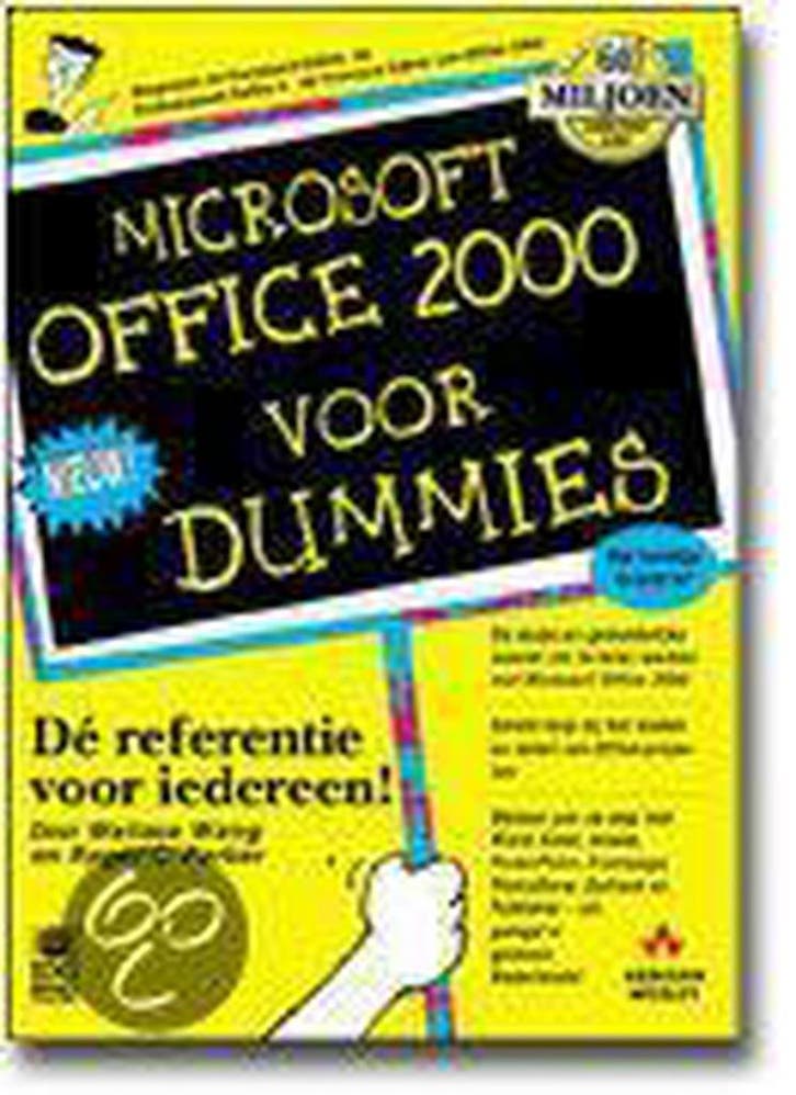Microsoft Office 2000 voor Windows voor Dummies W. Wang, Boeken, Informatica en Computer, Zo goed als nieuw, Verzenden