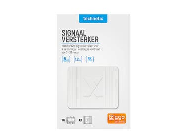 Coaxversterker 4x uitgangen tot 8 dB, geschikt voor, Ophalen of Verzenden, Nieuw