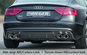 Rieger diffuser | A5 (B8/B81): 10.11- (vanaf Facelift) - Spo, Verzenden, Nieuw, Audi