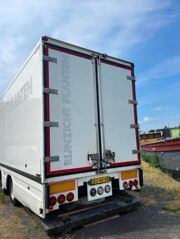 KMA gesloten oplegger trailer aanhanger KMO-2TD, Nieuw