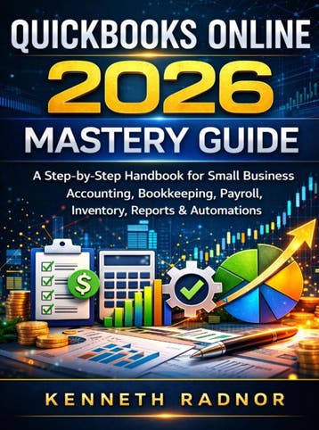 Quickbooks Online 2026 Mastery Guide | Kenneth Radnor, Ophalen of Verzenden, Nieuw, Kenneth Radnor