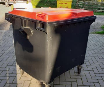 1100 liter afvalcontainers, Ophalen of Verzenden, Nieuw, Kunststof