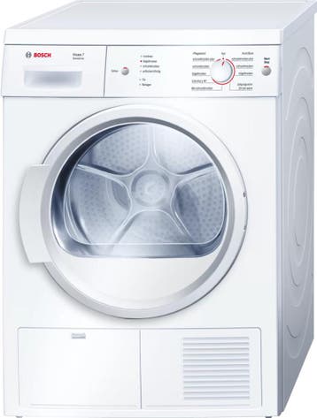 Bosch Wte86103 - Condensdroger - 7 kg - 66 dB -, Witgoed en Apparatuur, Wasdrogers, Ophalen of Verzenden, Zo goed als nieuw, Voorlader