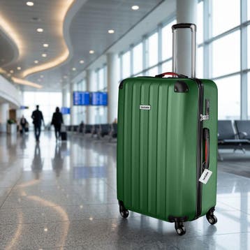 Kofferset Cleo harde schaal met TSA-slot en kofferweegschaal, Verzenden, Nieuw