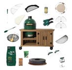 Big Green Egg Large Ultimate Set - Meranti met opslag, Ophalen of Verzenden, Nieuw, Big Green Egg