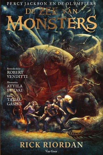 De zee van monsters (Goed), Verzenden, Gelezen, Rick Riordan