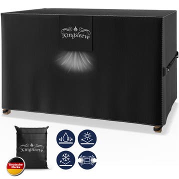 Dekzeil antraciet 125x63x74cm 9100mm waterkolom, Verzenden, Nieuw
