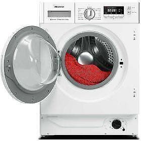 Hisense Wd3m841bwi Inbouw Was-droogcombinatie 8kg - 6kg, Ophalen of Verzenden, Nieuw, 85 tot 90 cm