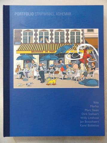 Portfolio Stripwinkel Adhemar - luxe map met 7 gesigneerde, Boeken, Stripboeken, Nieuw