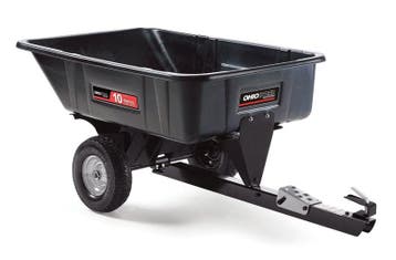Aanhangwagen voor Zitmaaier 270 kg laadvermogen, draaibar..., Tuin en Terras, Ophalen of Verzenden, Nieuw