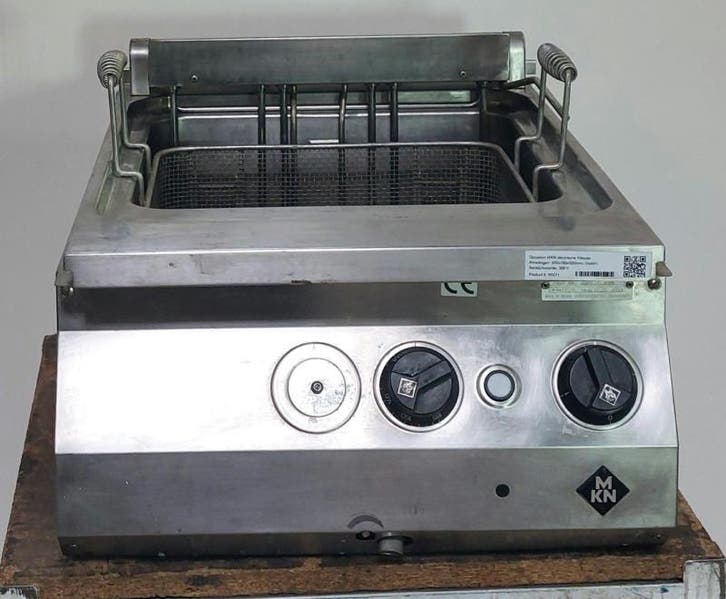 Occasion MKN electrische friteuse, Zakelijke goederen, Horeca | Keukenapparatuur, Gebruikt, Ophalen