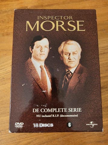 DVD - Inspector Morse - De Complete Serie, Cd's en Dvd's, Verzenden, Vanaf 6 jaar, Gebruikt, Engels