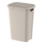Wasmand Weave 53L Crème – Hoog Model met Deksel, Ophalen of Verzenden, Nieuw