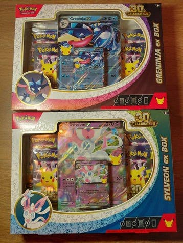 Pokémon - 2 Box - Sylveon & Greninja ex box - Various sets, Nieuw