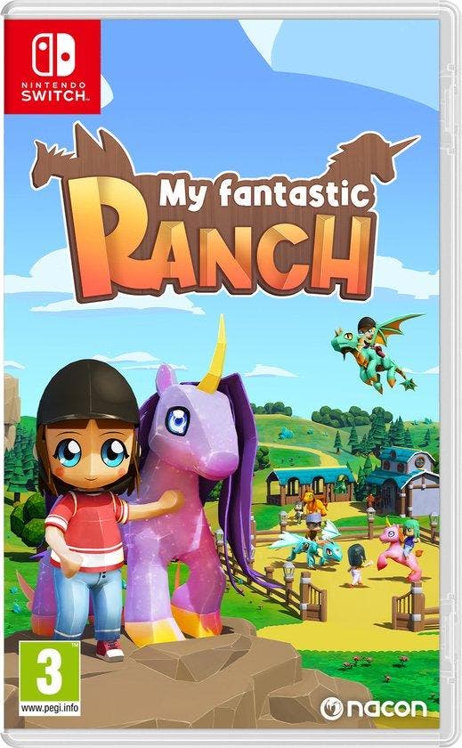 Switch My Fantasic Ranch, Spelcomputers en Games, Spelcomputers | Nintendo Switch, Zo goed als nieuw, Verzenden