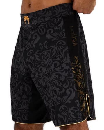 Venum x Ilia Topuria Unmatched Fight Shorts Zwart Goud, Kleding | Heren, Ophalen of Verzenden, Nieuw