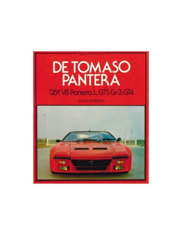 DE TOMASO PANTERA 351 V8 PANTERA, L, GTS, GR.3, GT4, Nieuw, Author