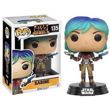 Funko Pop! Star Wars Rebels Sabine - 135 Verzamelfiguur, Verzenden, Nieuw