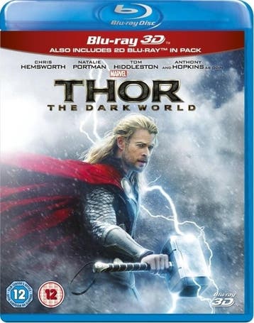 Thor: the Dark World 3D (Blu-ray), Verzenden, Gebruikt