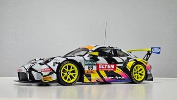 IXO 1:18 - Model raceauto - Porsche 911 GT3 R ADAC GT, Nieuw