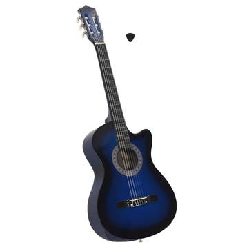vidaXL Gitaar cutaway met 6 snaren western klassiek 38, Muziek en Instrumenten, Verzenden, Nieuw