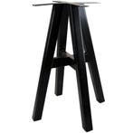 Tafelonderstel | Metaal | Zwart | Indoor | 730(h)mm E.R.S., Verzenden, Nieuw in verpakking