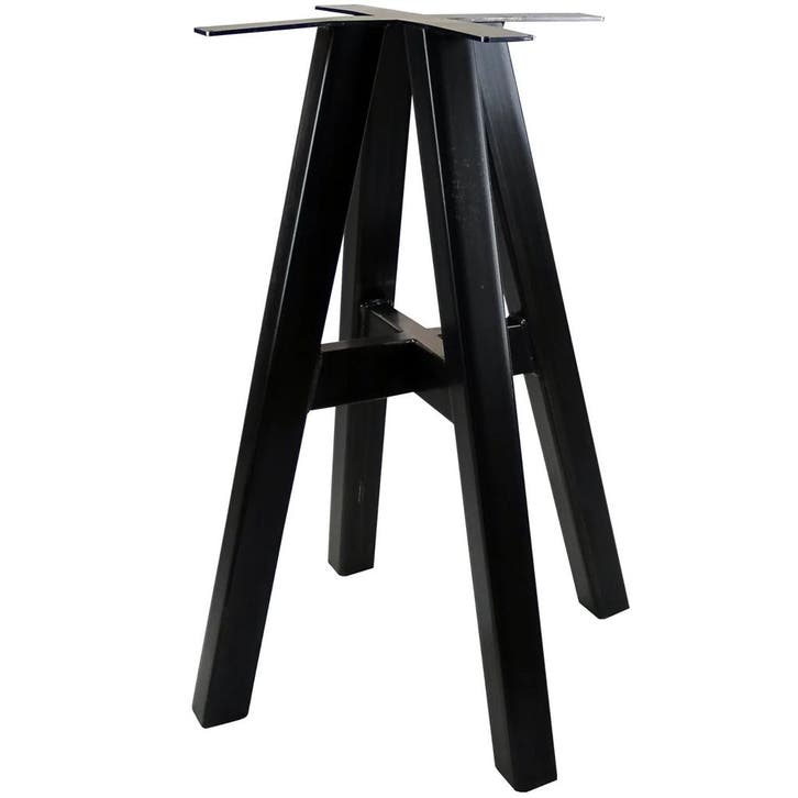 Tafelonderstel | Metaal | Zwart | Indoor | 730(h)mm E.R.S., Zakelijke goederen, Horeca | Keukenapparatuur, Nieuw in verpakking