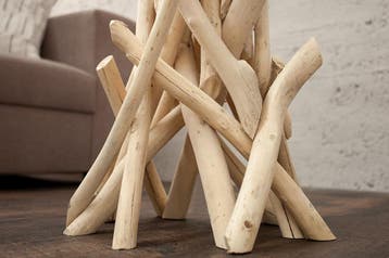 Vloerlamp WILD NATURE 155cm drijfhout - 30208, Ophalen of Verzenden, Nieuw