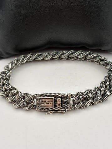Zonder minimumprijs - Buddha to Buddha - Armband Zilver, Sieraden, Tassen en Uiterlijk, Armbanden, Nieuw