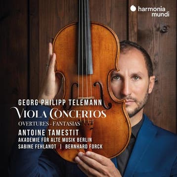 cd - antoine tamestit akademie fur alte - TELEMANN VIOLA..., Verzenden, Zo goed als nieuw