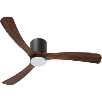 Plafondventilator met Lamp - Brinton Velvet - Aanpasbare, Ophalen of Verzenden, Nieuw, Metaal