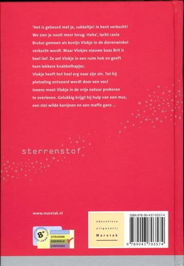 Vlokje ontvoerd! / Sterrenstof 9789043703574 Lida Dijkstra, Verzenden, Zo goed als nieuw, Lida Dijkstra