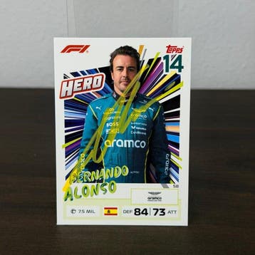Aston Martin - topps n° 58 Hero - Fernando Alonso - 2026 -, Nieuw