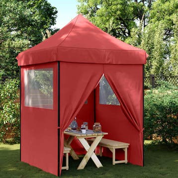vidaXL Partytent inklapbaar pop-up met 4 zijwanden, Verzenden, Nieuw, Partytent